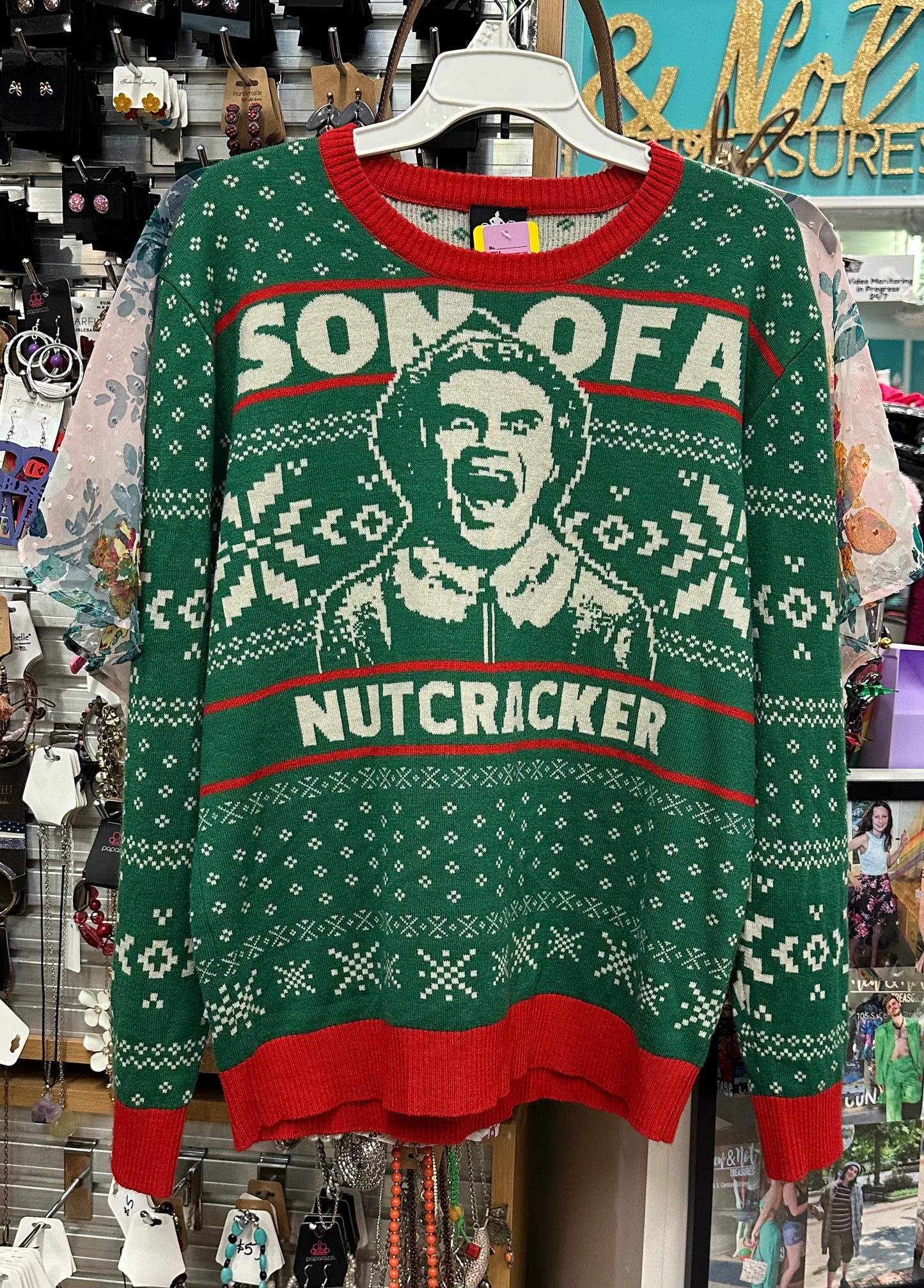 Elf Christmas Sweater in L