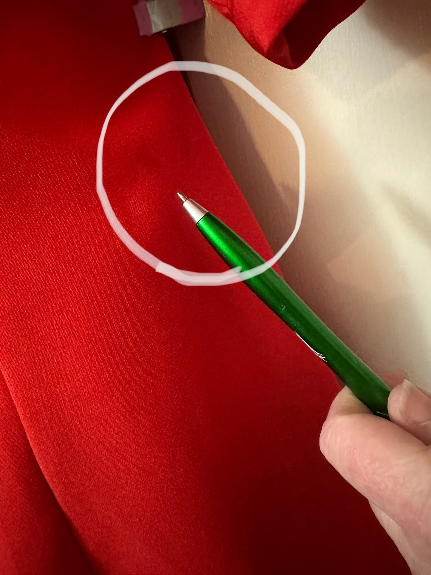 Lulus Red Short Mini Puff 1/2 Sleeve Skater Dress V neck size medium