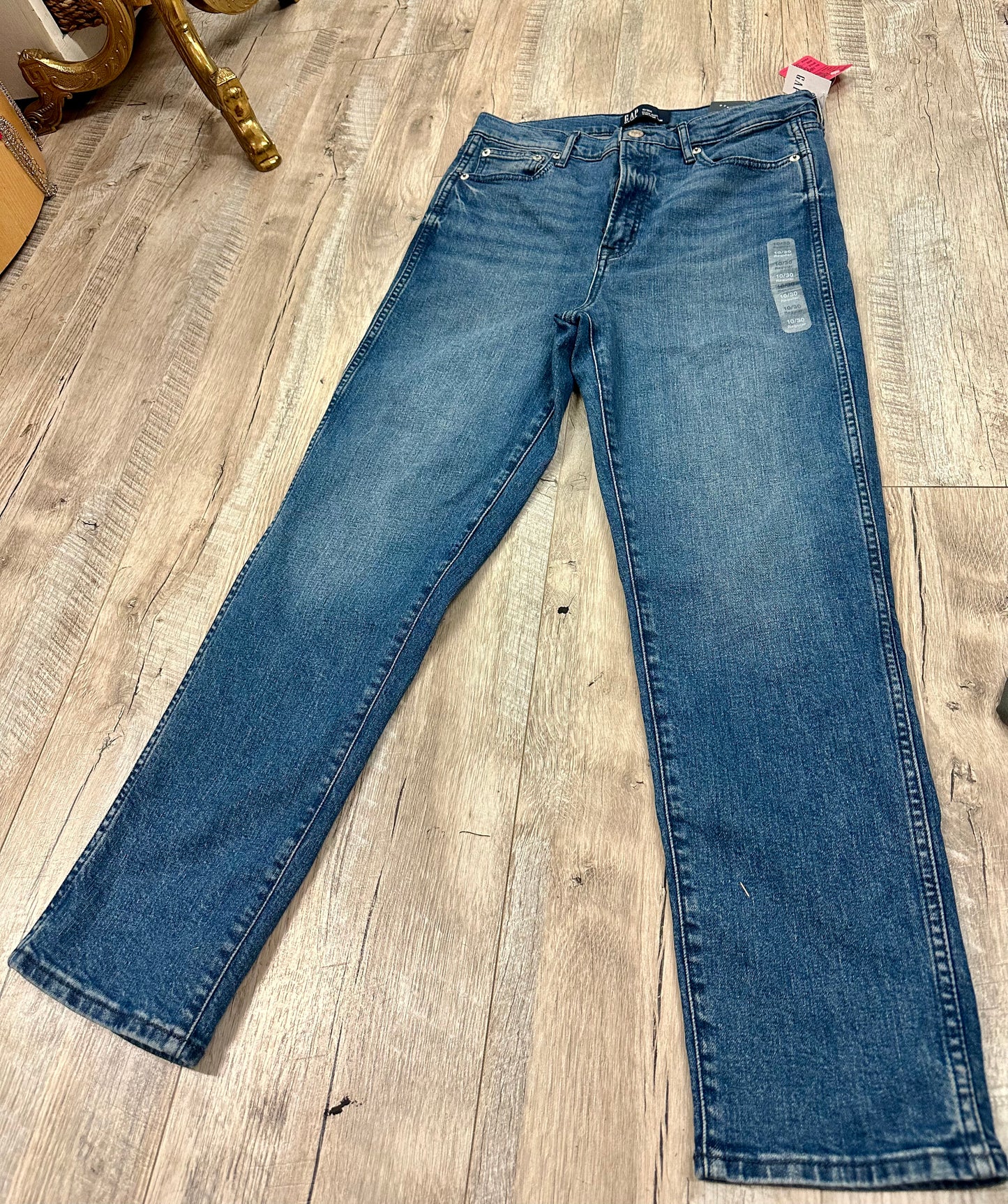 NWT Gap High Rise Vintage Slim Jeans Womens Size 10/ 30 Blue Denim