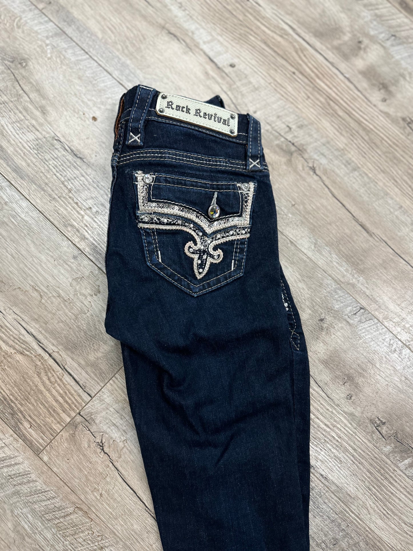 Rock Revival Betty Skinny Jean in size 25 (1)