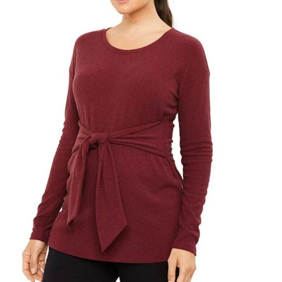 A Pea in The Pod Burgundy Long Sleeve in S