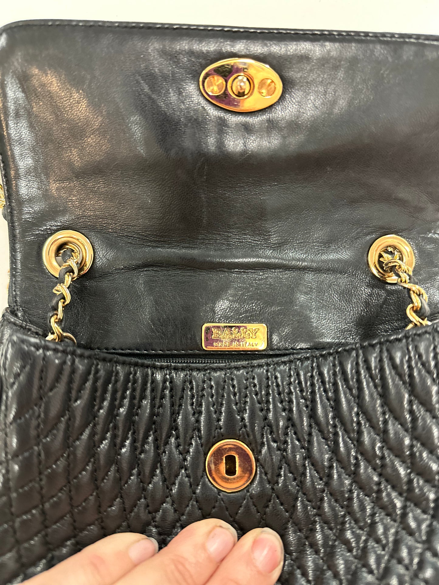 Bally Leather Crossbody Bag