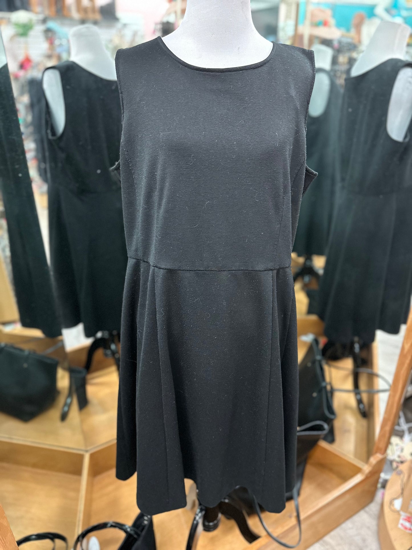 212 Black Tank Dress in XL