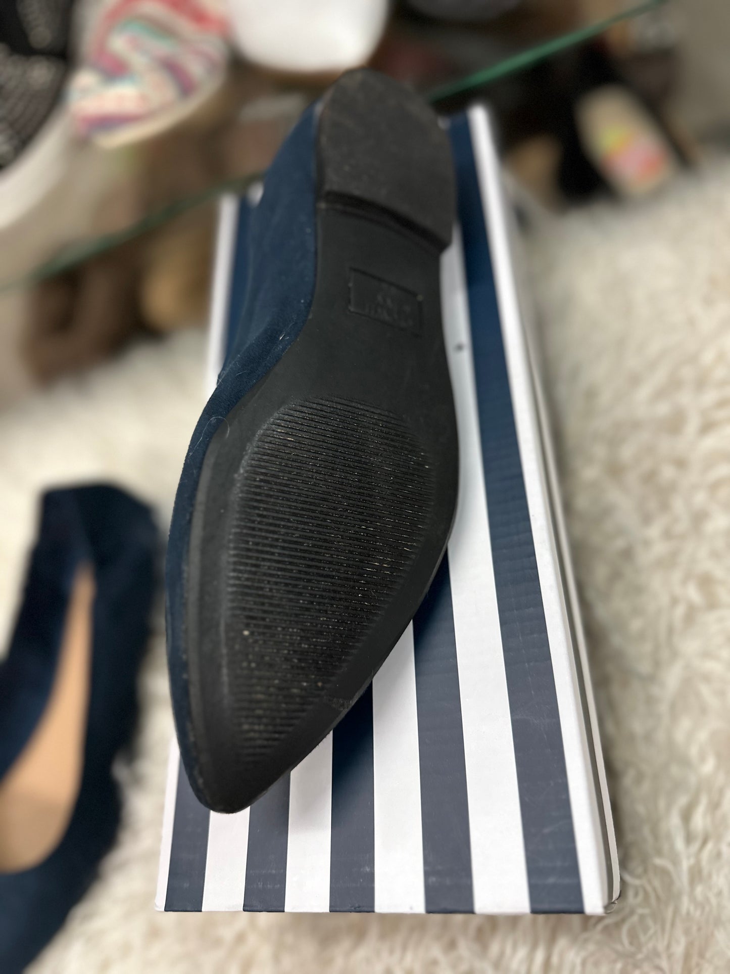 Crown & Ivy Navy Jessica Shoe in 8.5