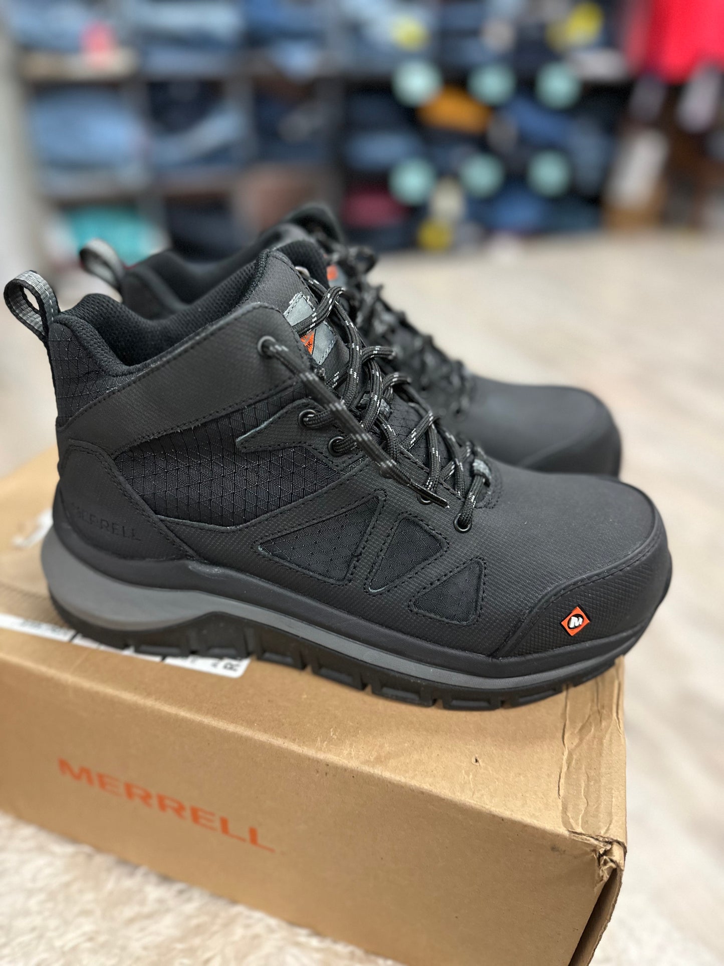 Merrell Men's Fullbench Speed Mid Carbon Fiber Construction Boot