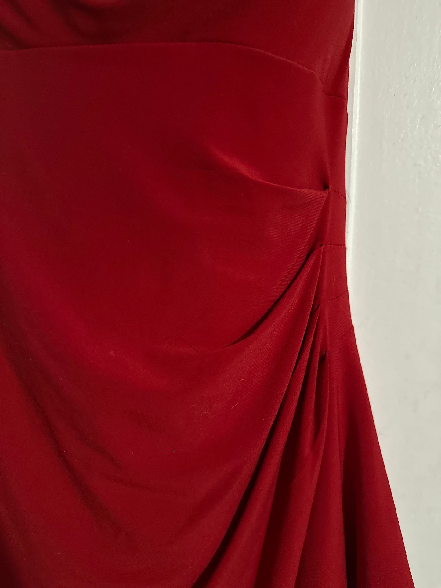 Scarlett Red Tank Dress in 16