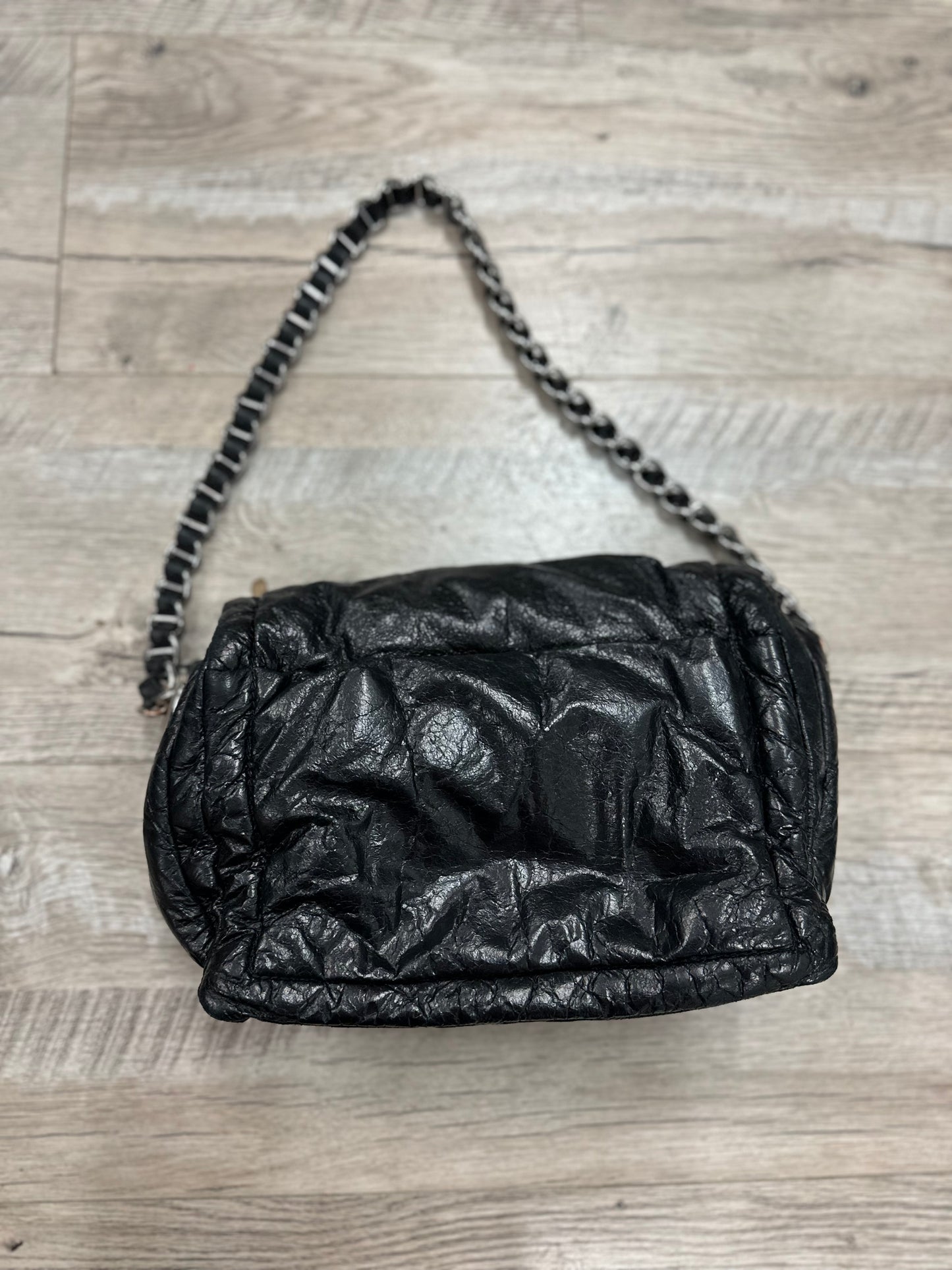 The Marc Jacobs Lambskin Black Mini The Pillow Bag