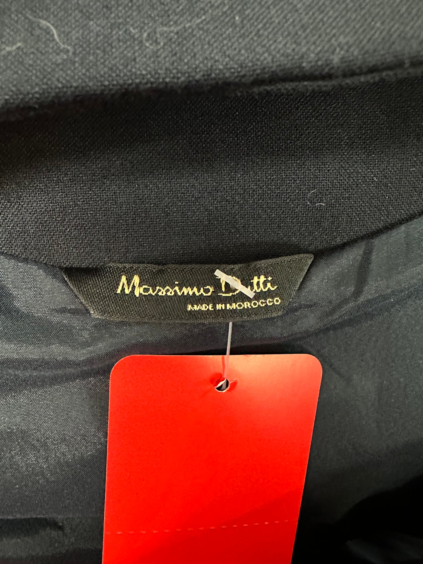 Mossimo Dutti Navy Zipper Front Dress in 10