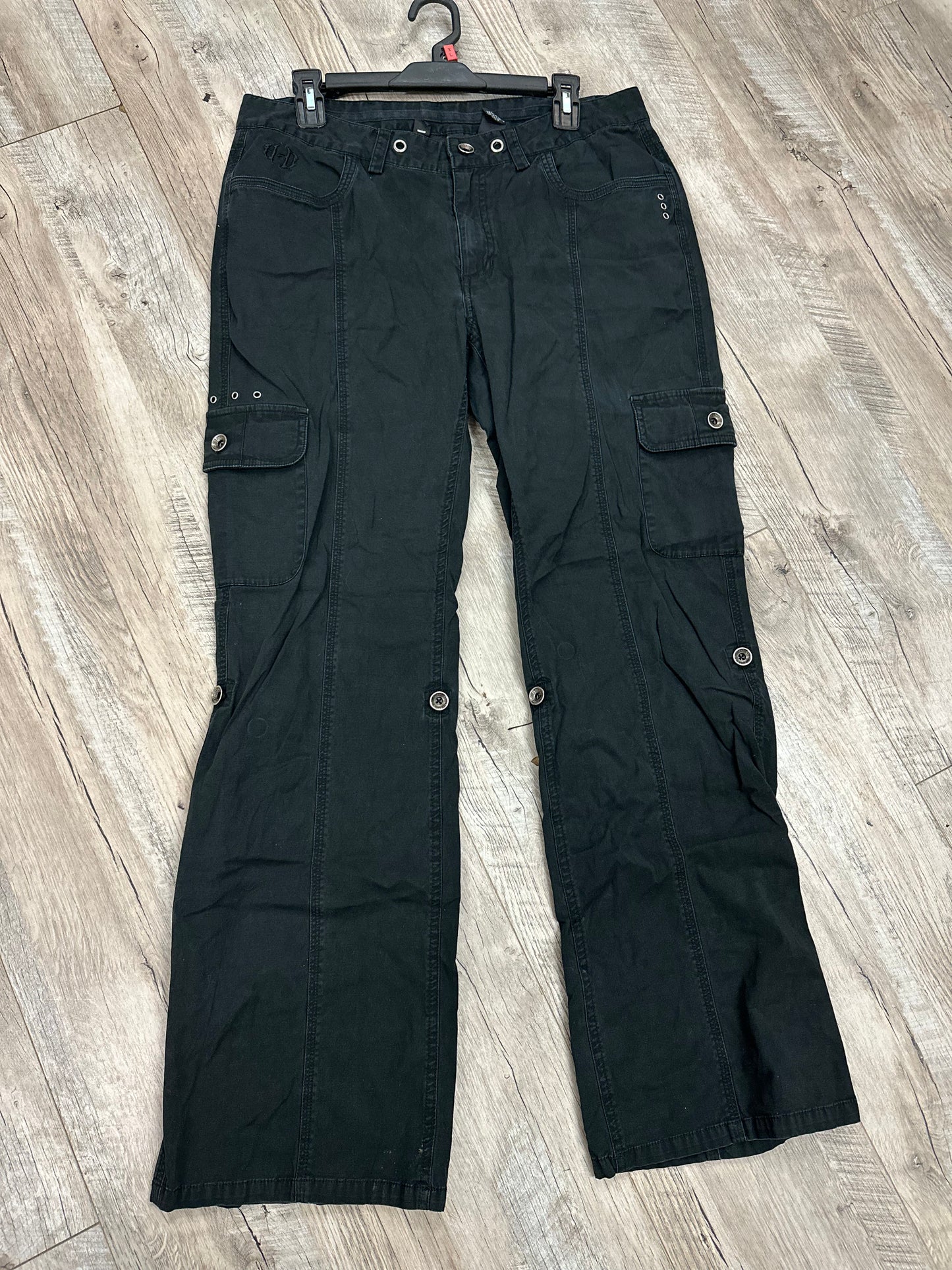 Harley Davidson Black Cargo Pant in 12