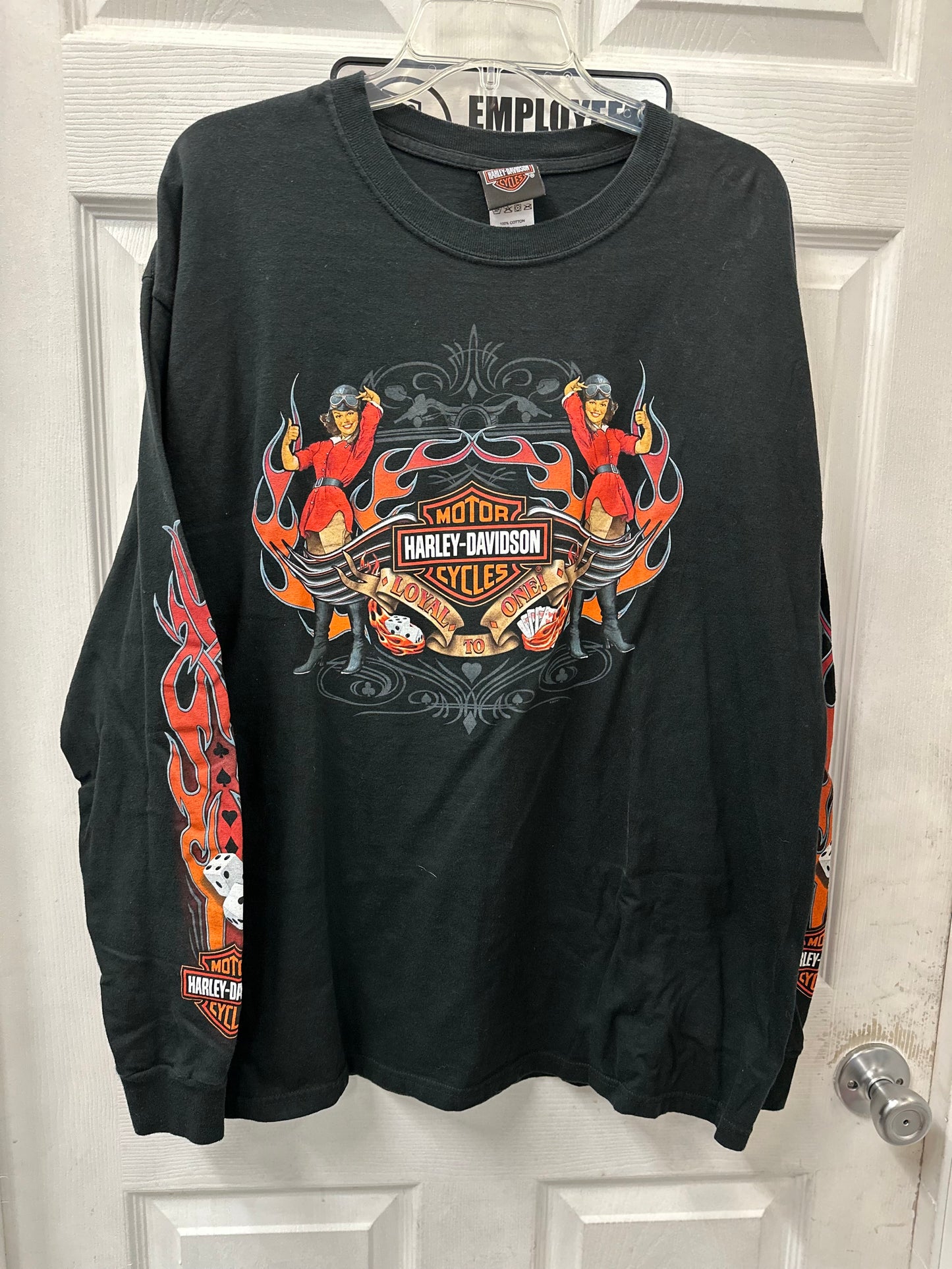Harley Davidson Loyal to One Henderson NV Long Sleeve Graphic Tee in XL