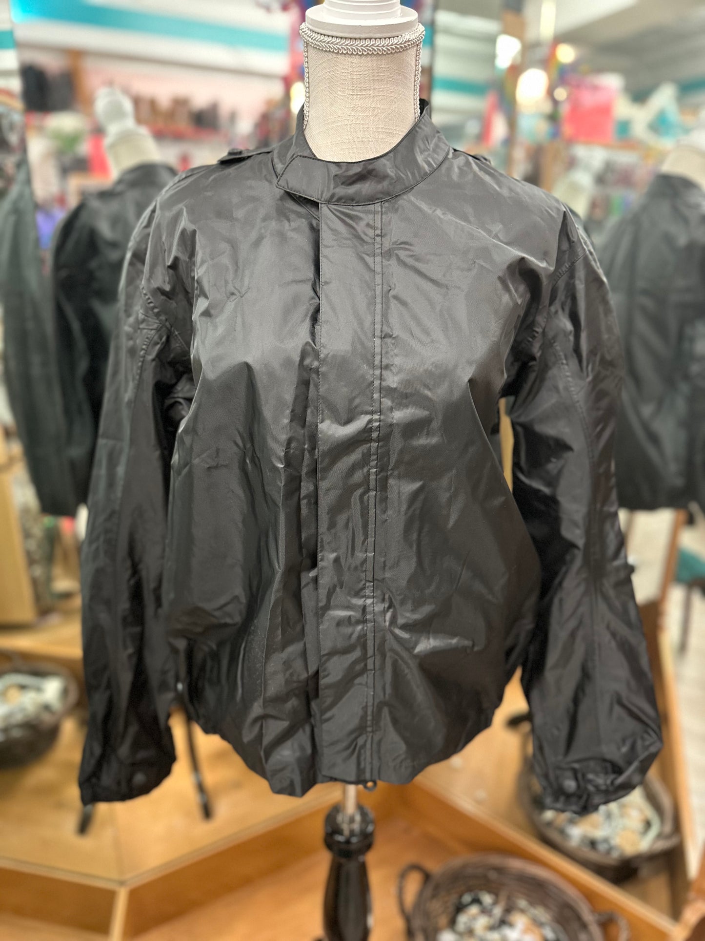 Harley Davidson Black Rain Jacket in M