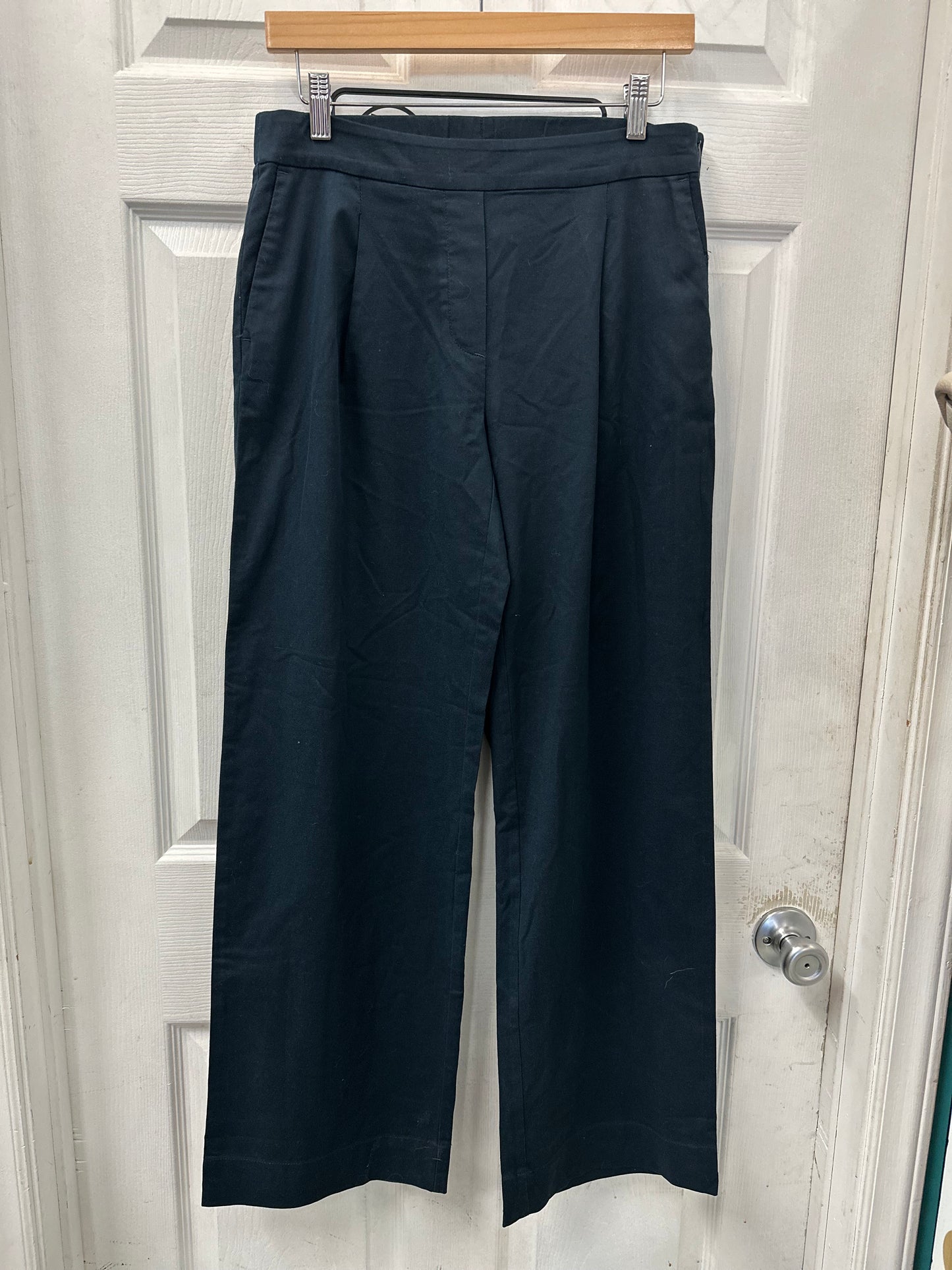 J. Jill Navy Dress Pants in 4
