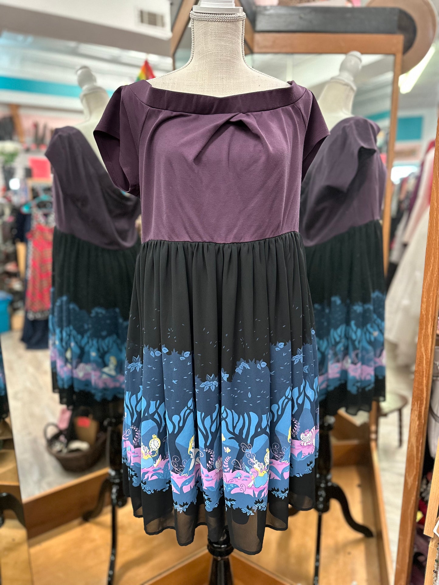 Torrid Alice in Wonderland Short Sleeve Dress in 2