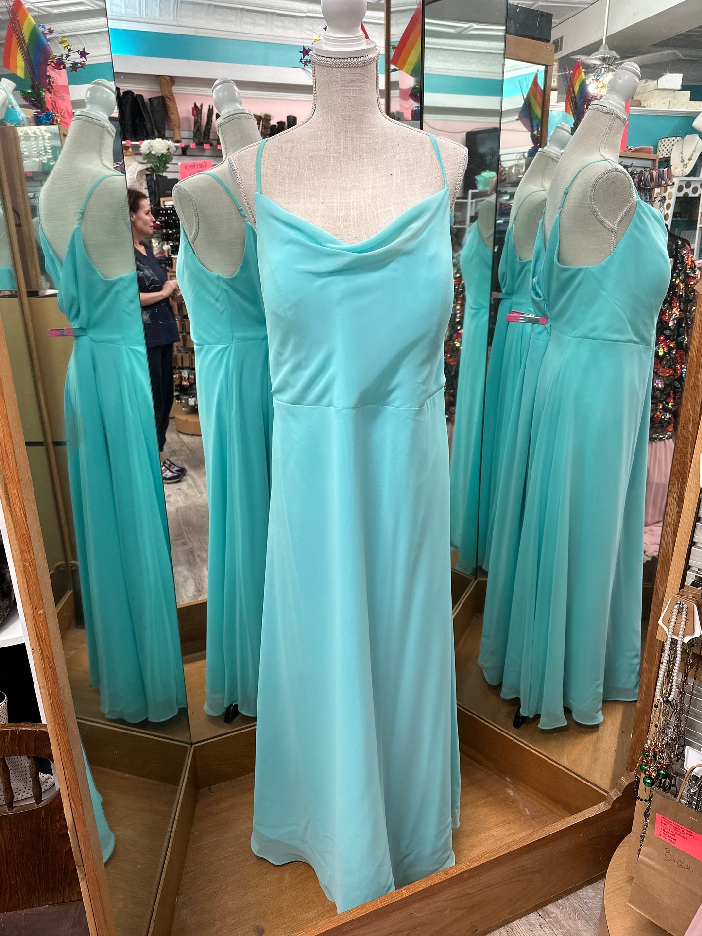 Ever Pretty Blue Tank Dress in 20