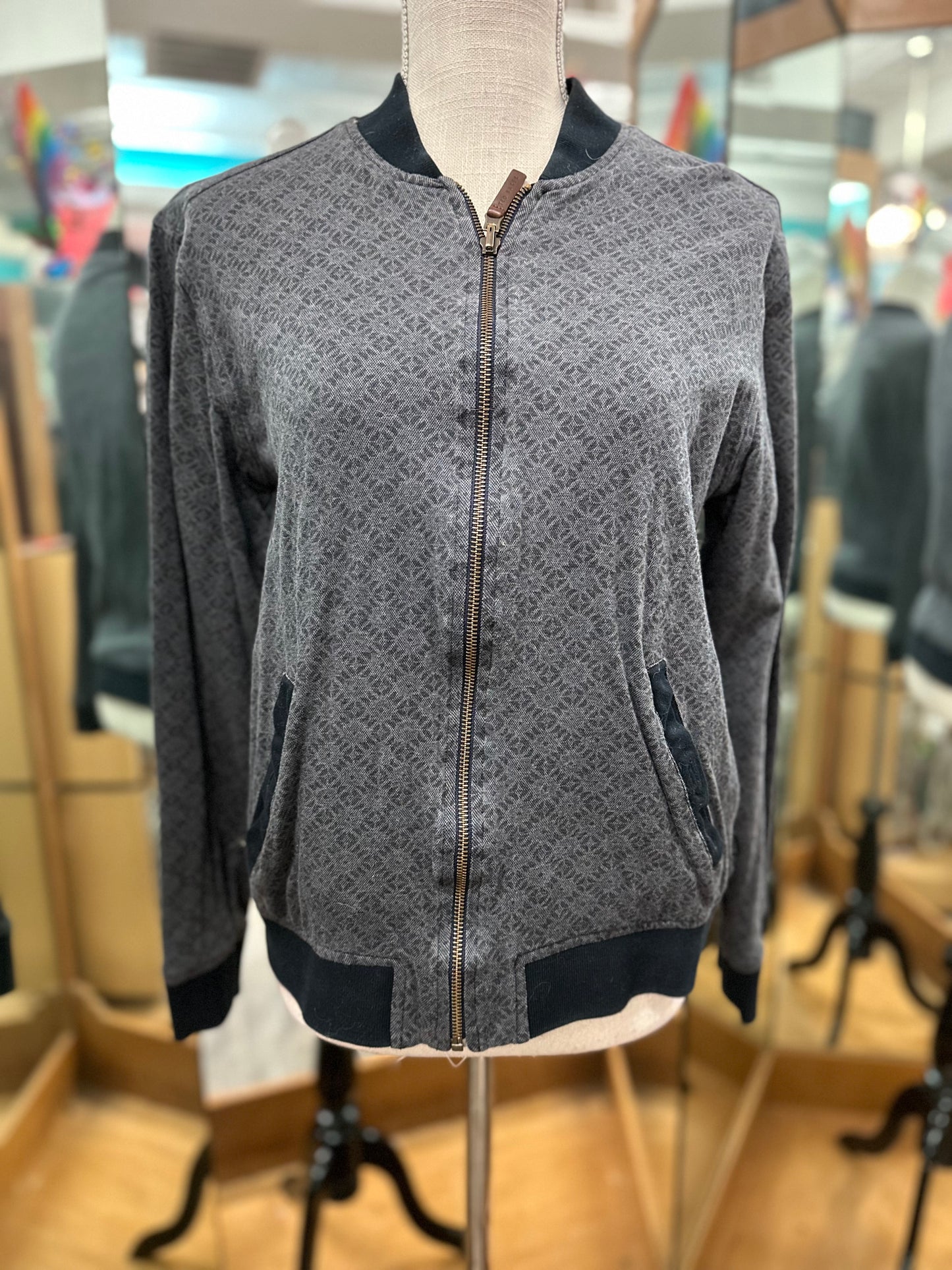 Ted Baker Navy Reversible Jacket in S