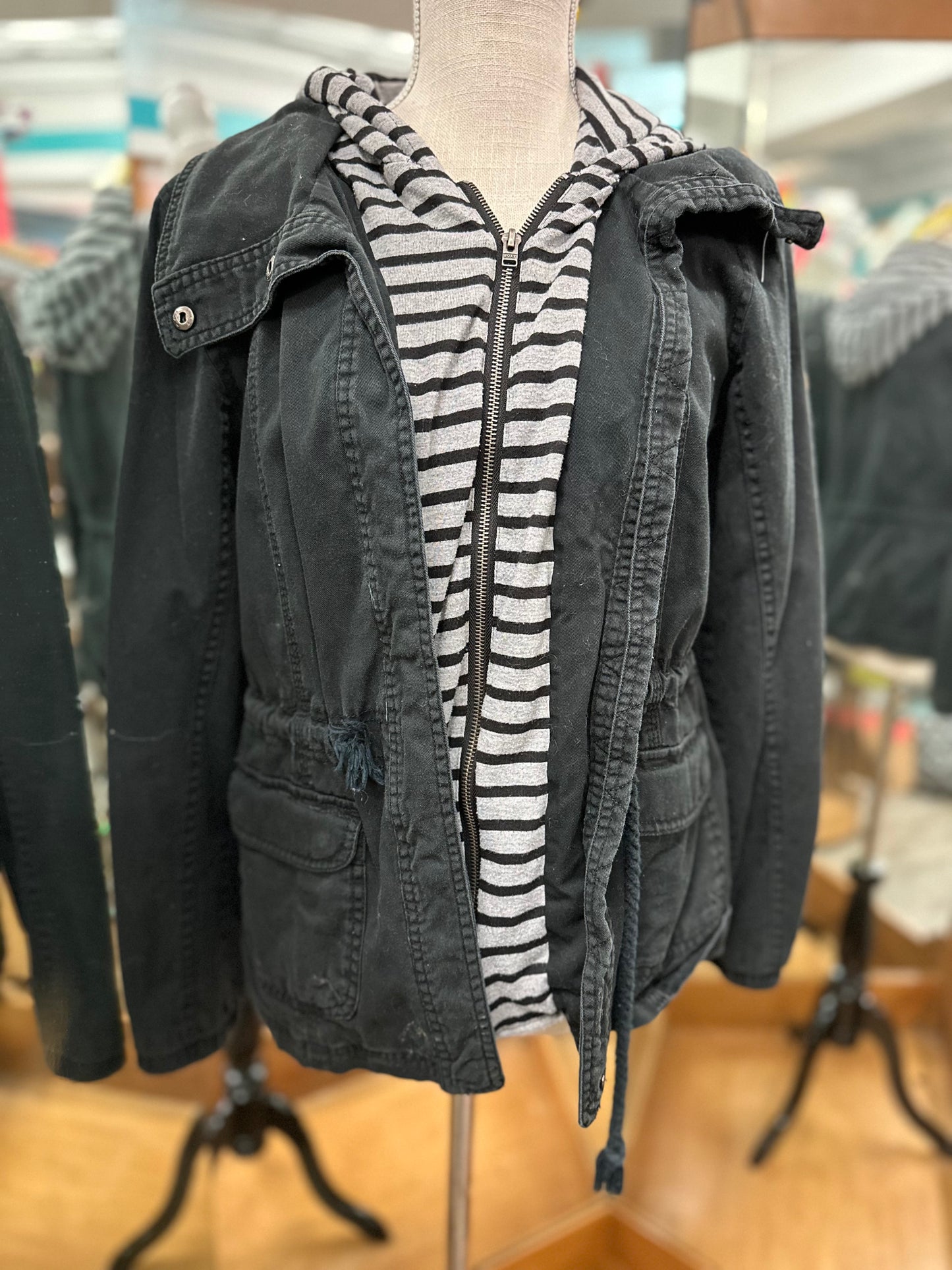 Roxy Black Jacket in M