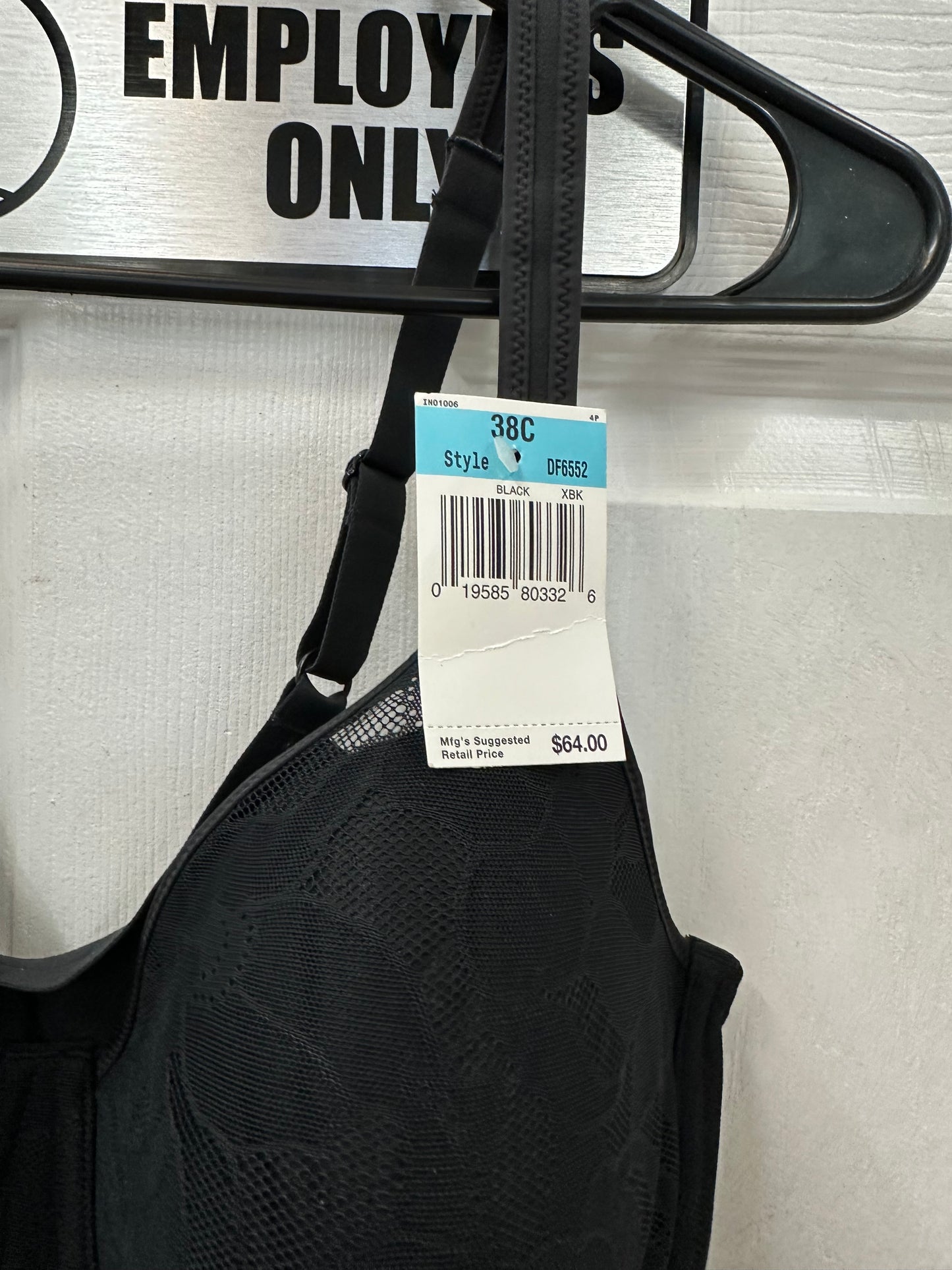Bali Black Shapewear in 38C