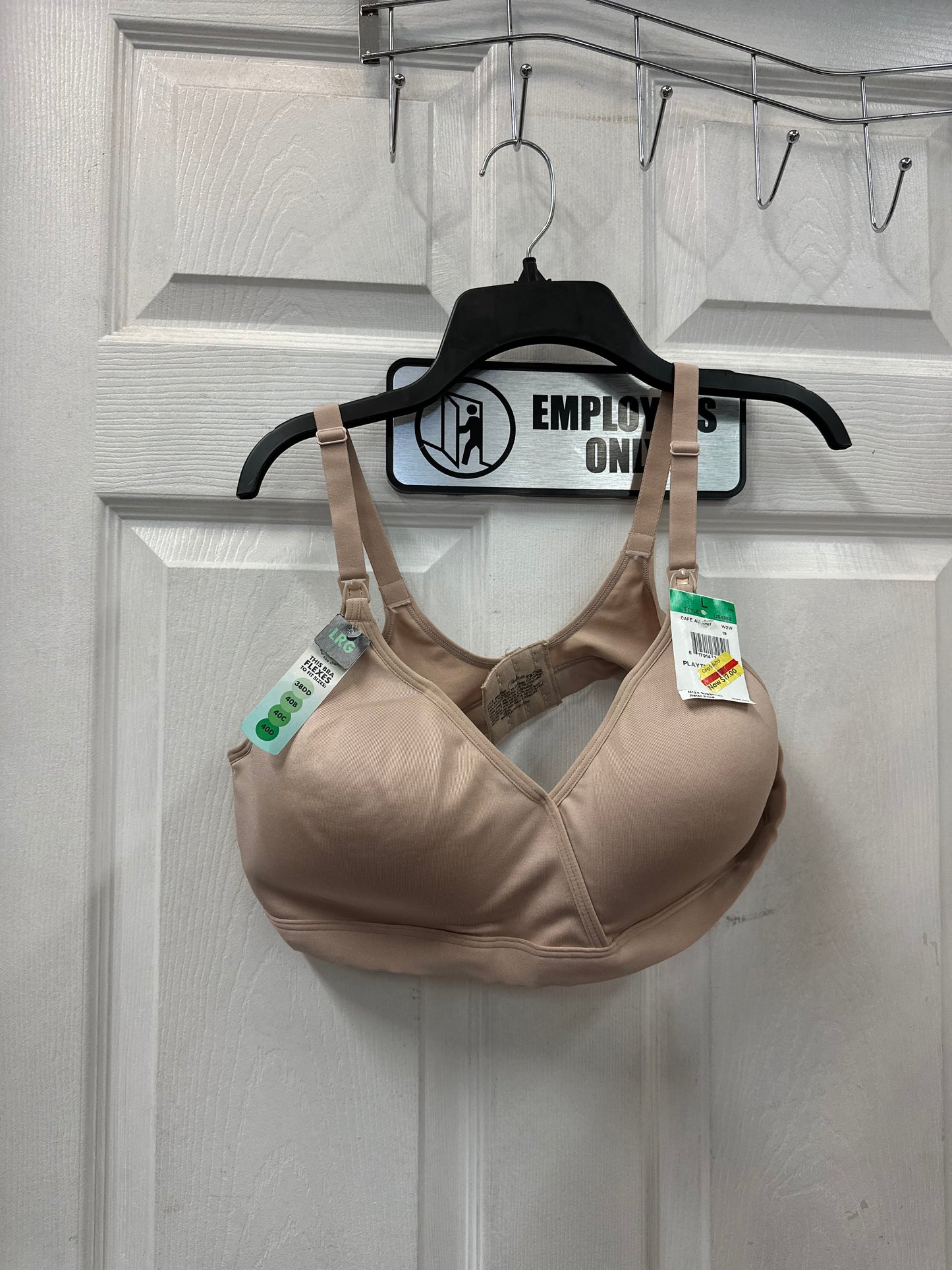 Playtex Nude Comfort Bra in L