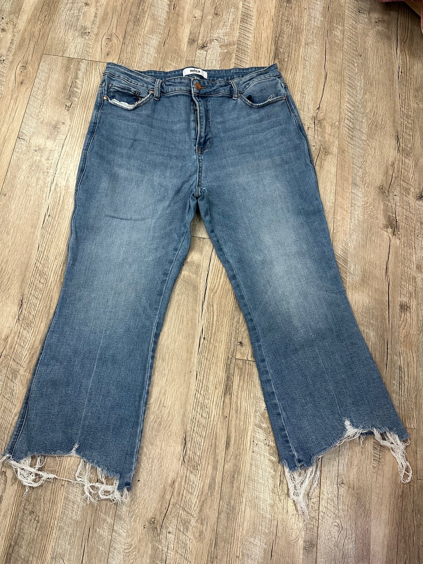 Mica Frayed Hem Jeans in 16P