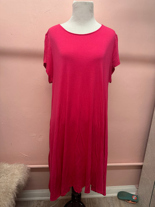 Heathmoor Pink T-Shirt Dress in L