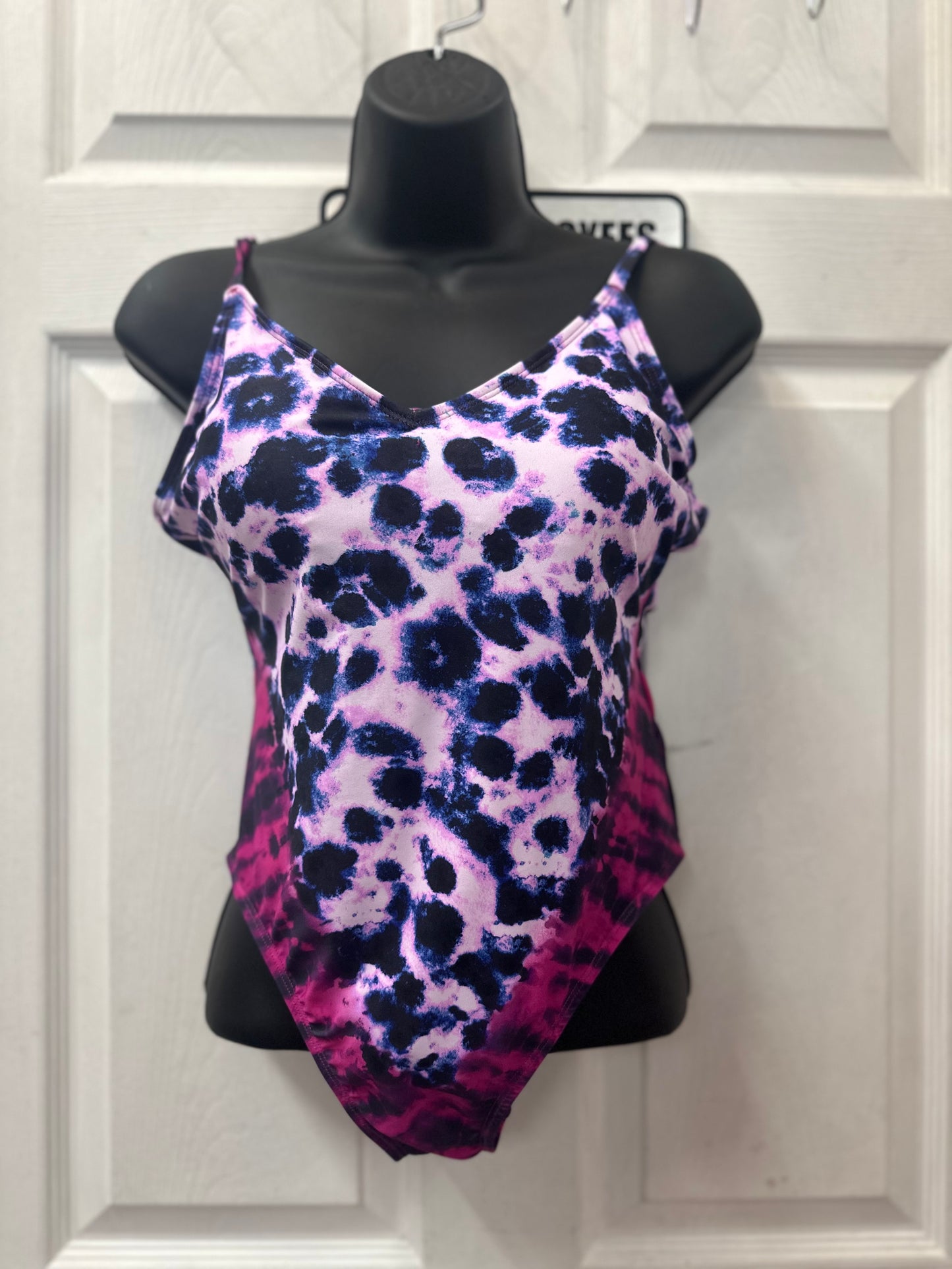 Salt & Cove Purple Leopard Print One Piece