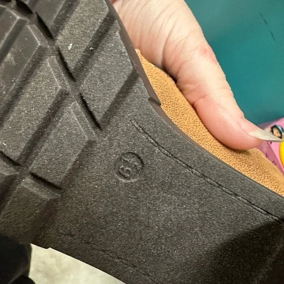 Eva & Zoe 6.5 Heeled Hiking Boots, Lace Up. Super Cute! NEW!