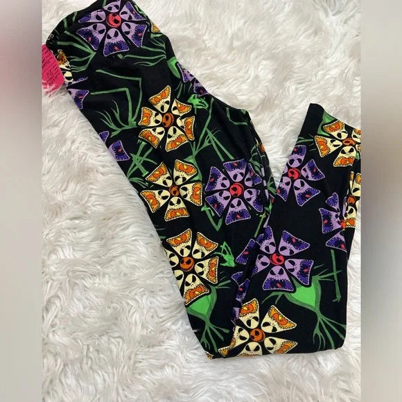 Disney Nightmare Before Christmas LuLaRoe Leggings, TC plus size. EUC