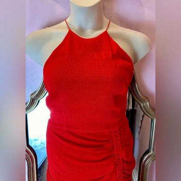 Cooper St Ti Amo Drape Dress. Red, Size 10. EUC