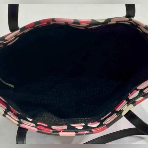 Kate Spade TAKE THE CAKE BON SHOPPER Large Tote Cupcake Bag Purse Macaroon