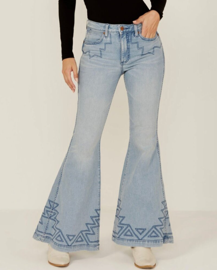 WRANGLER High Rise Flare Jeans Sz 31/30