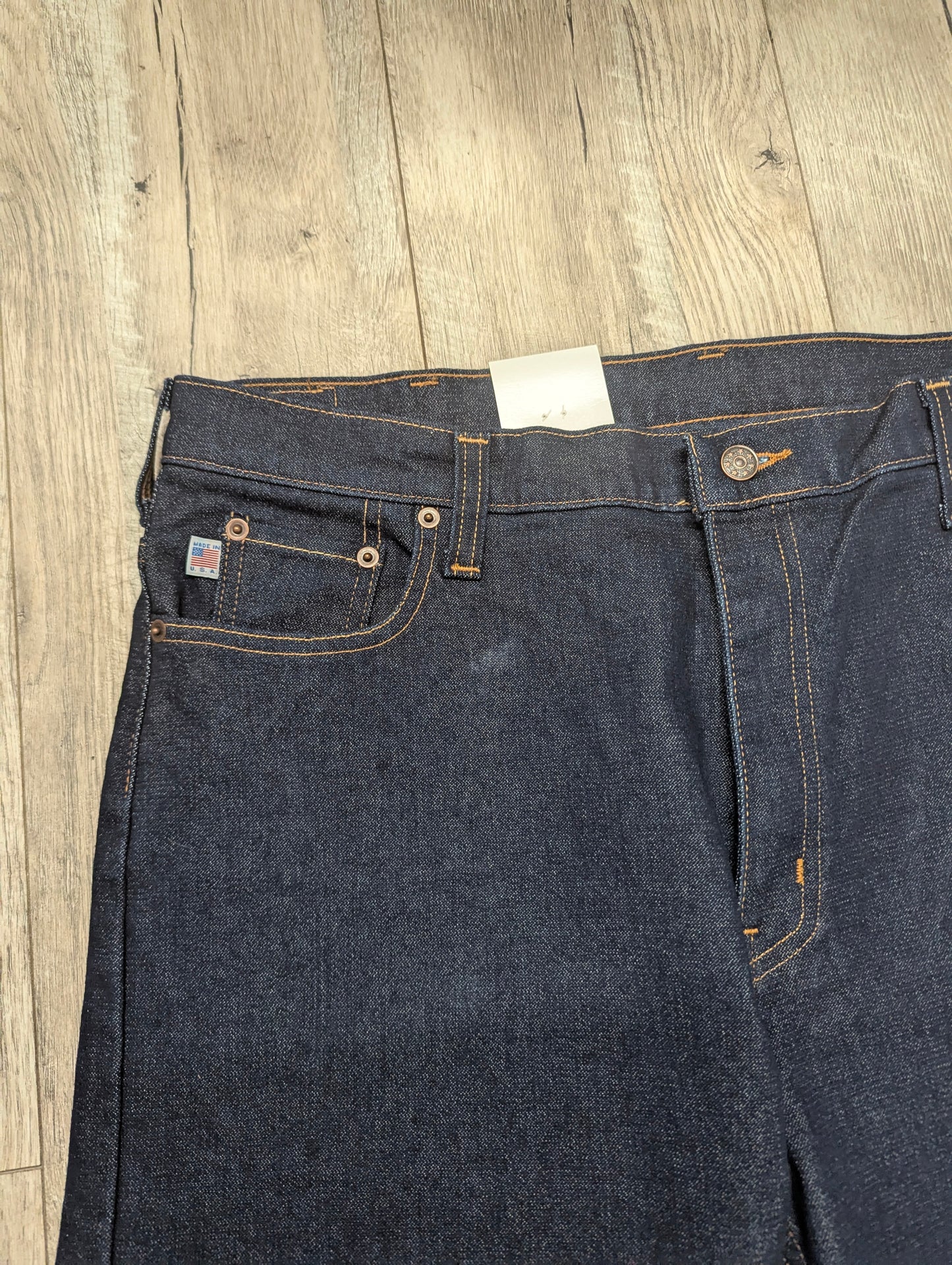 NWT ALL AMERICAN CLOTHING Co Mens Jeans Indigo Denim
