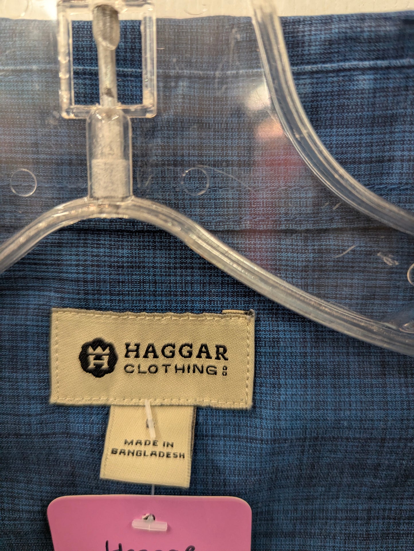 EUC Men's Short Sleeve Shirt Sz L, From Hagger.