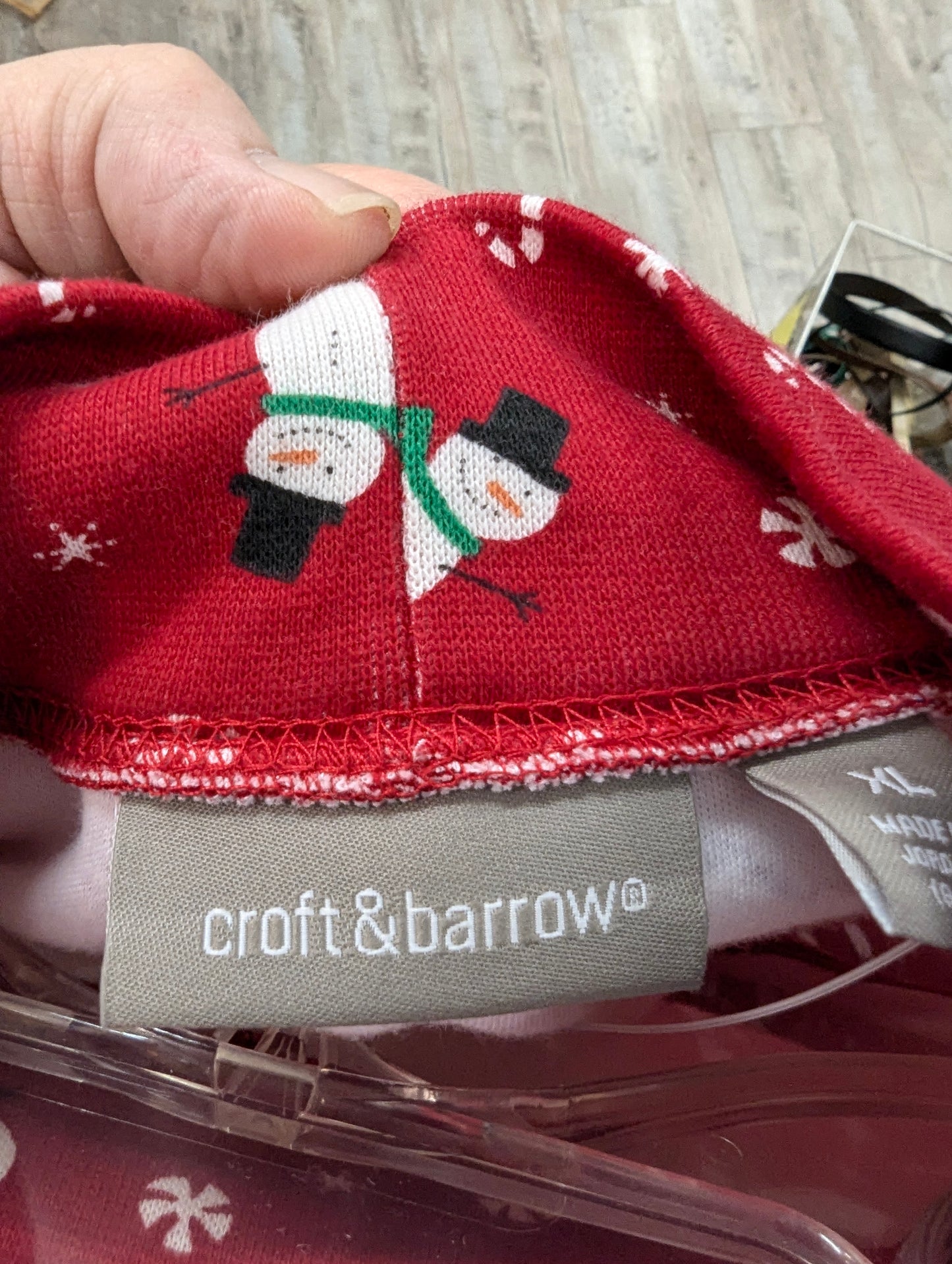 Croft + Barrow Snowman Turtleneck in XL
