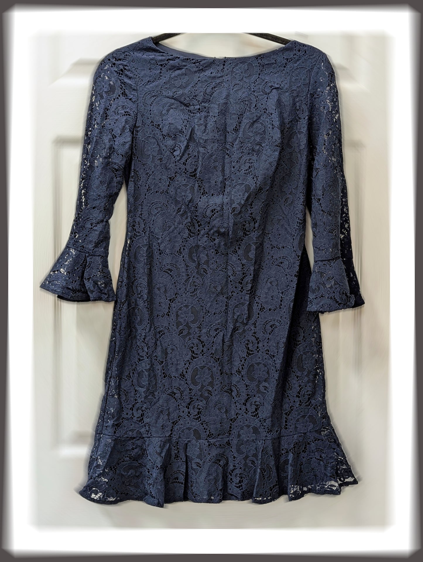 NWT, From American Living, Size 2 Navy Blue Laced Dress