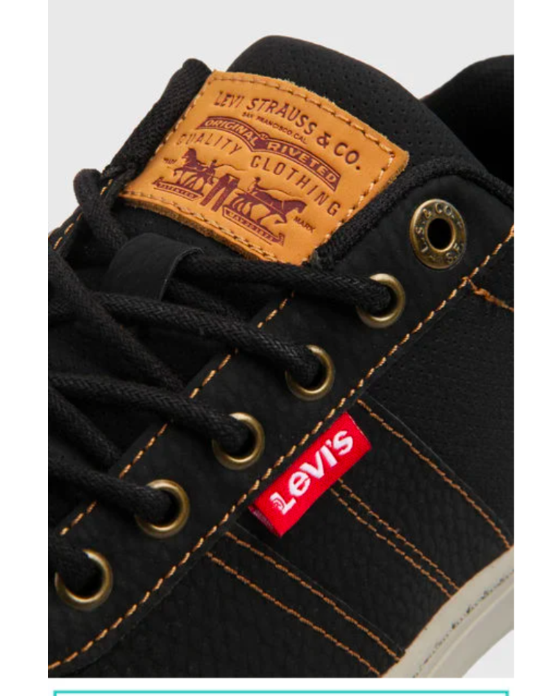 LEVIS Men's Size 9.5 Casual Sneakers EUC