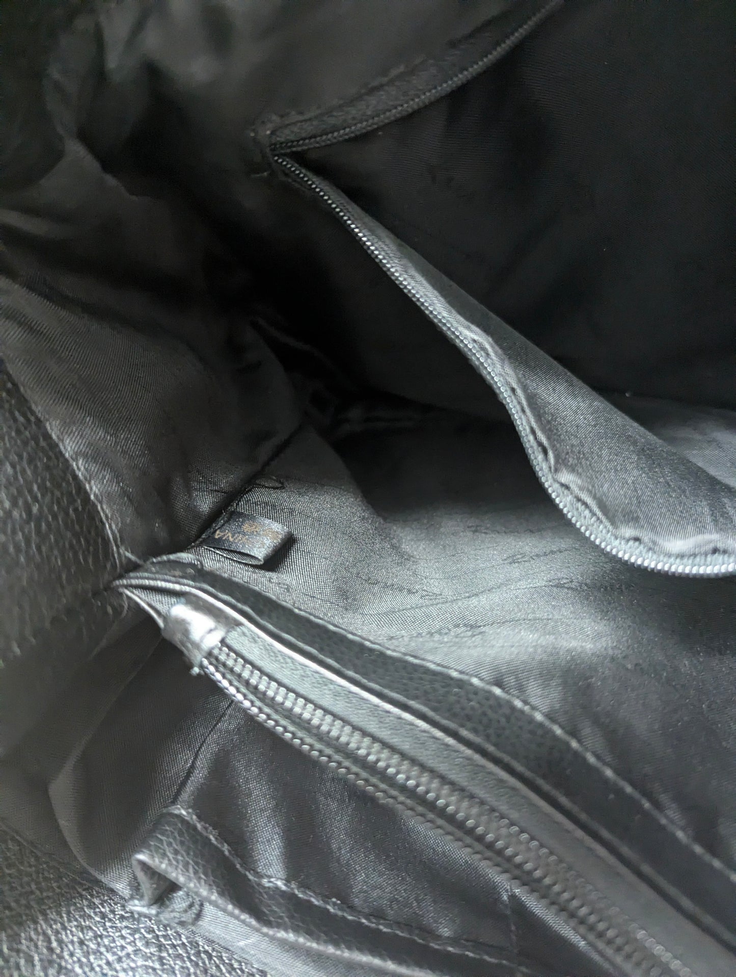 Raja Brand EUC Genuine Leather Concealed and Carry Hand Bag