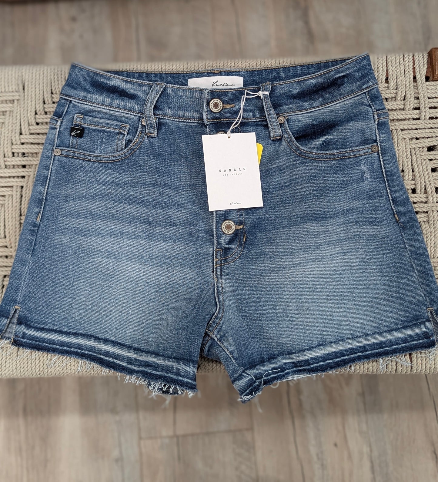 NWT Kancan Brand Size Large Denim Shorts