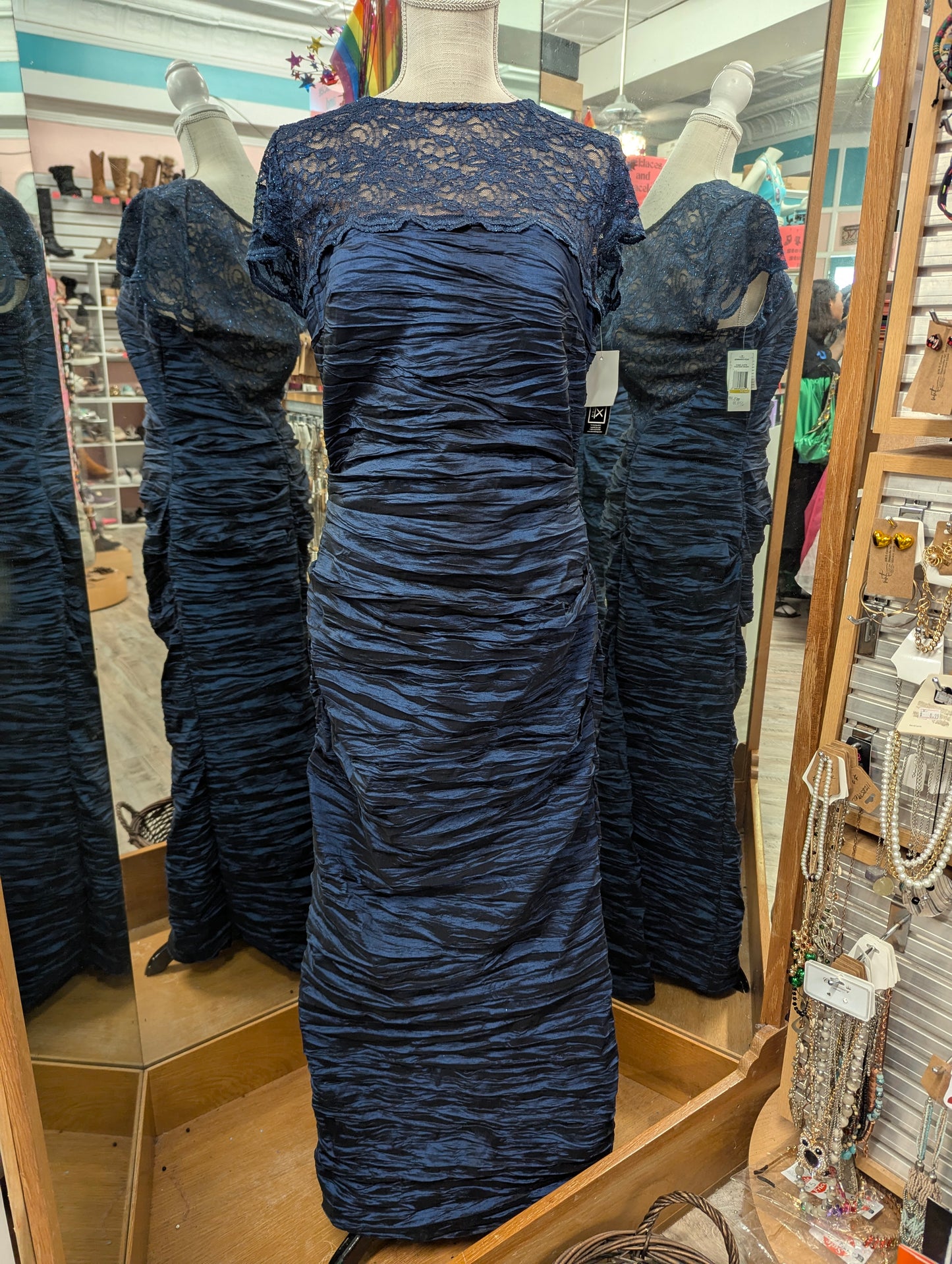 ALEX EVENINGS Formal Dress Sz 14 NWT!