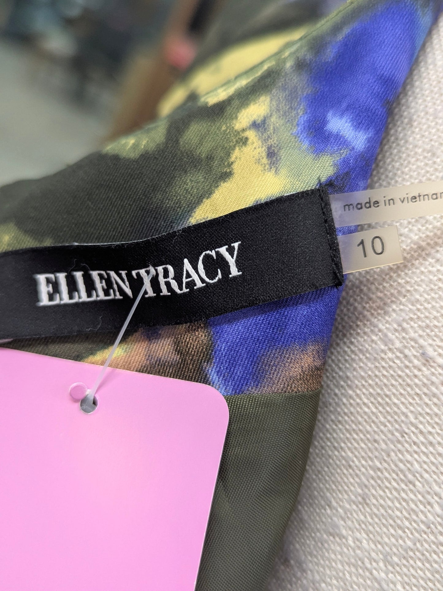ELLEN TRACY Size 10 EUC Women's Midi Dress