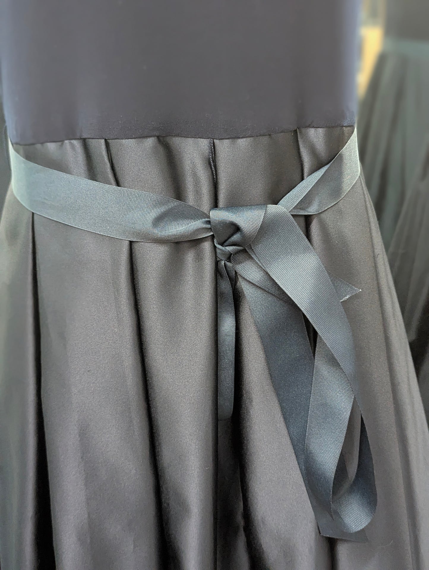 Betsy and Adam Navy Gown in 16