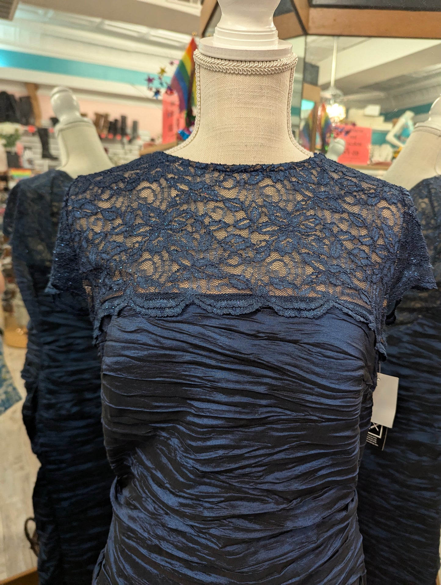 ALEX EVENINGS Formal Dress Sz 14 NWT!