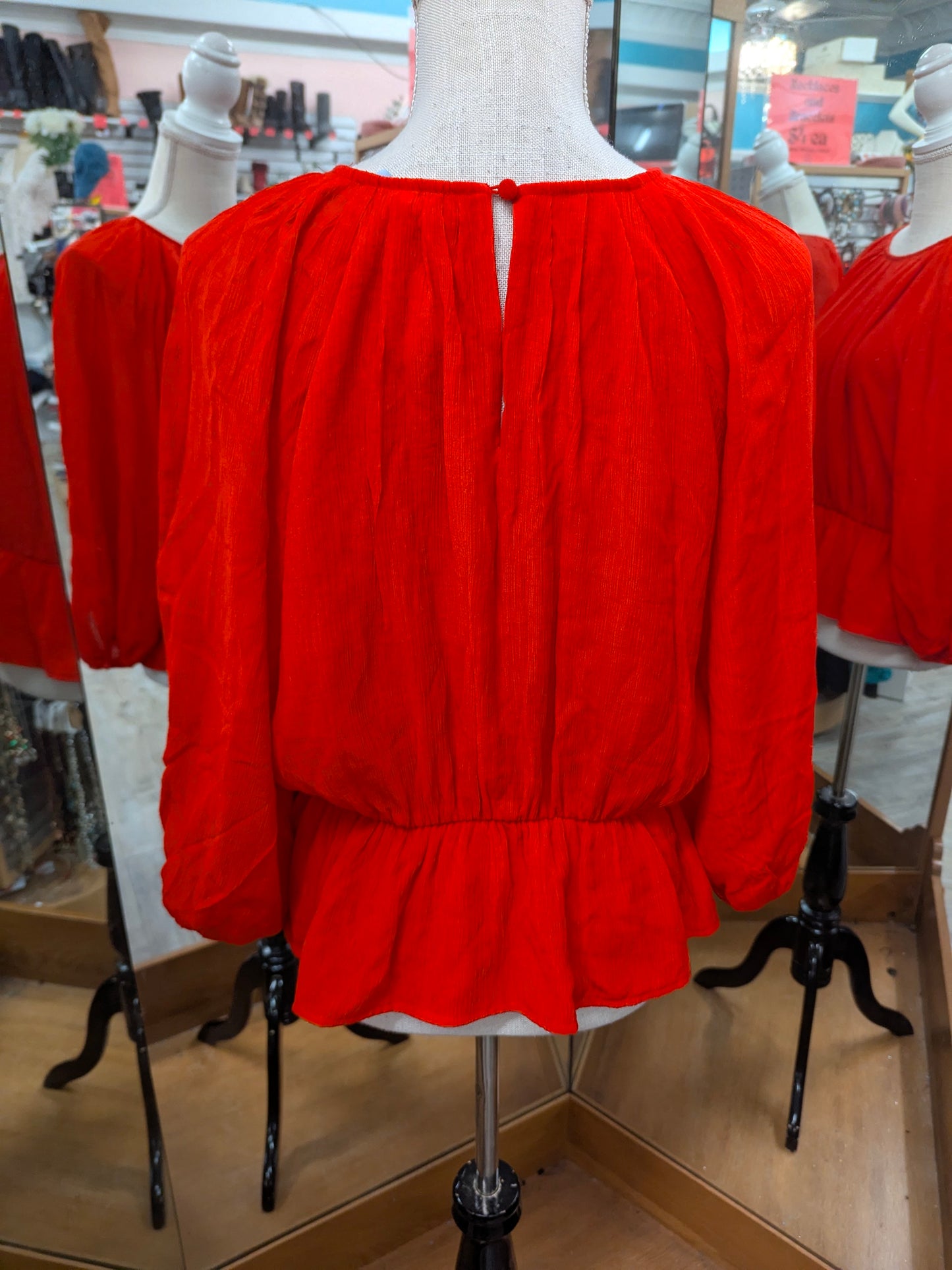 ANTONIO MELANI Blouse, Size Medium