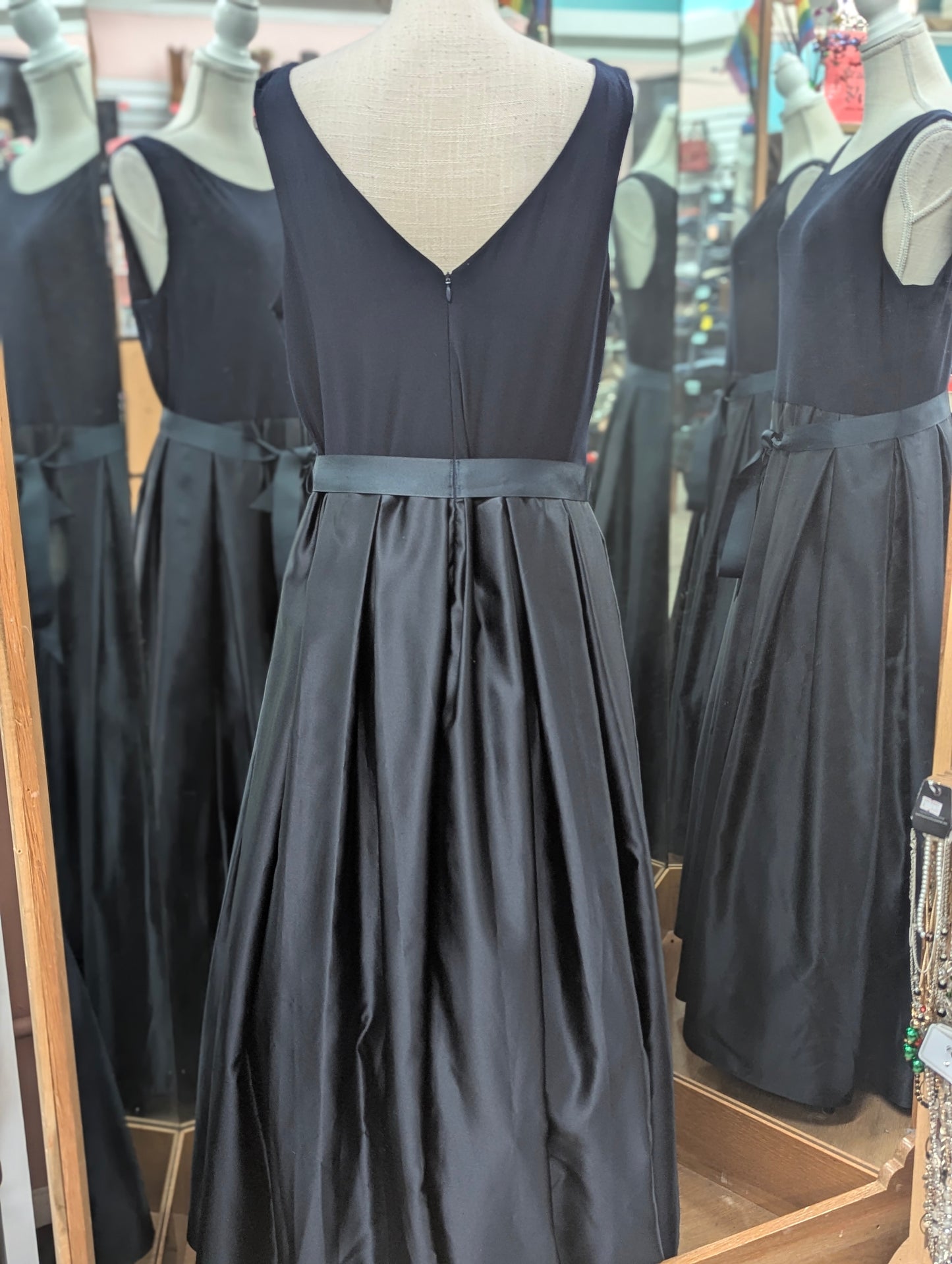Betsy and Adam Navy Gown in 16