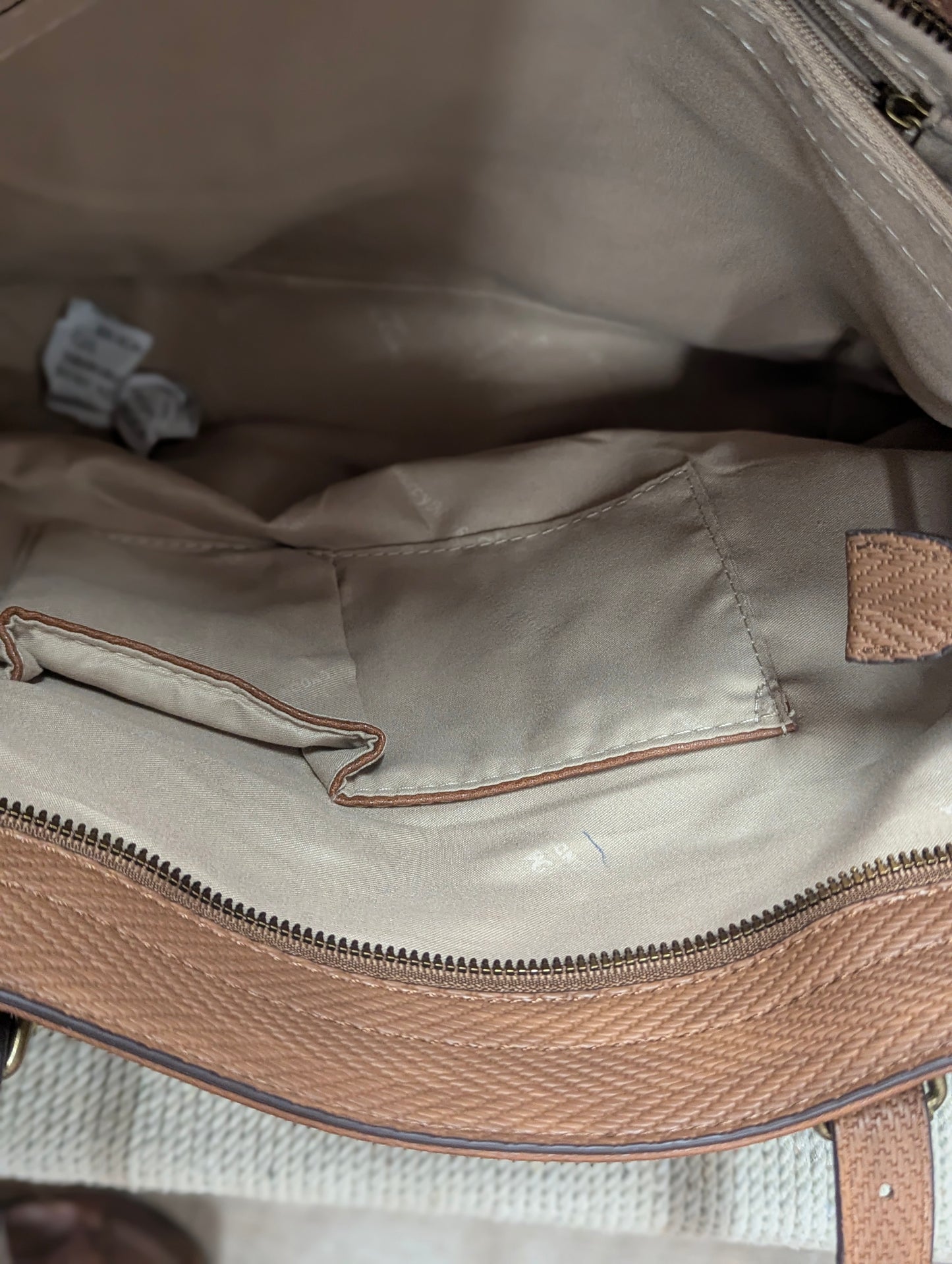 DARCY MARKS Faux Leather Purse/Tote NWOT