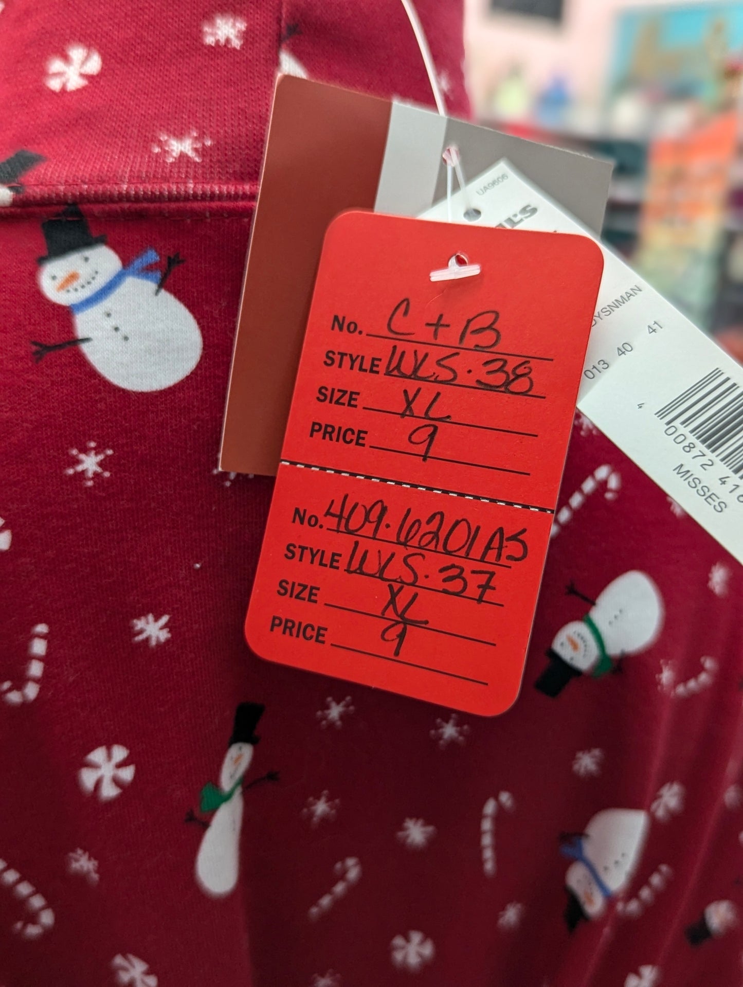 Croft + Barrow Snowman Turtleneck in XL