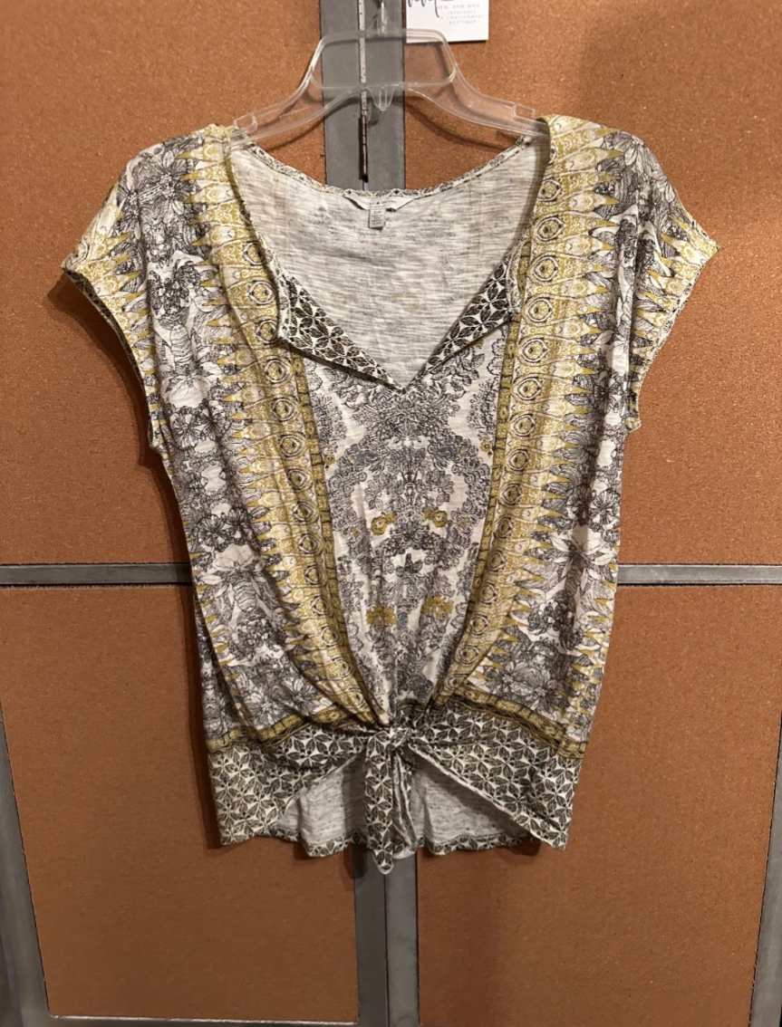 LUCKY BRAND , Women's Size 4 Short Sleeve Top