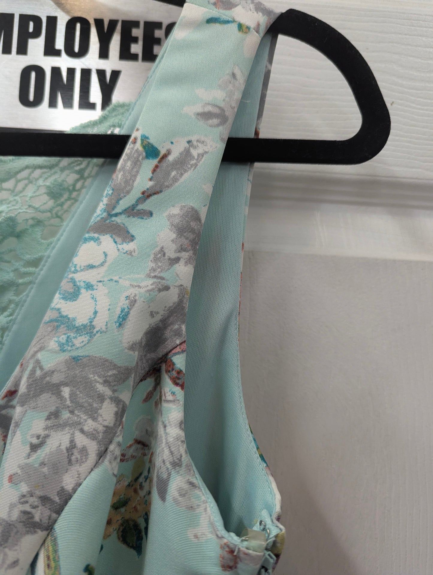 Teeze Me Blue Floral Dress in 7/8