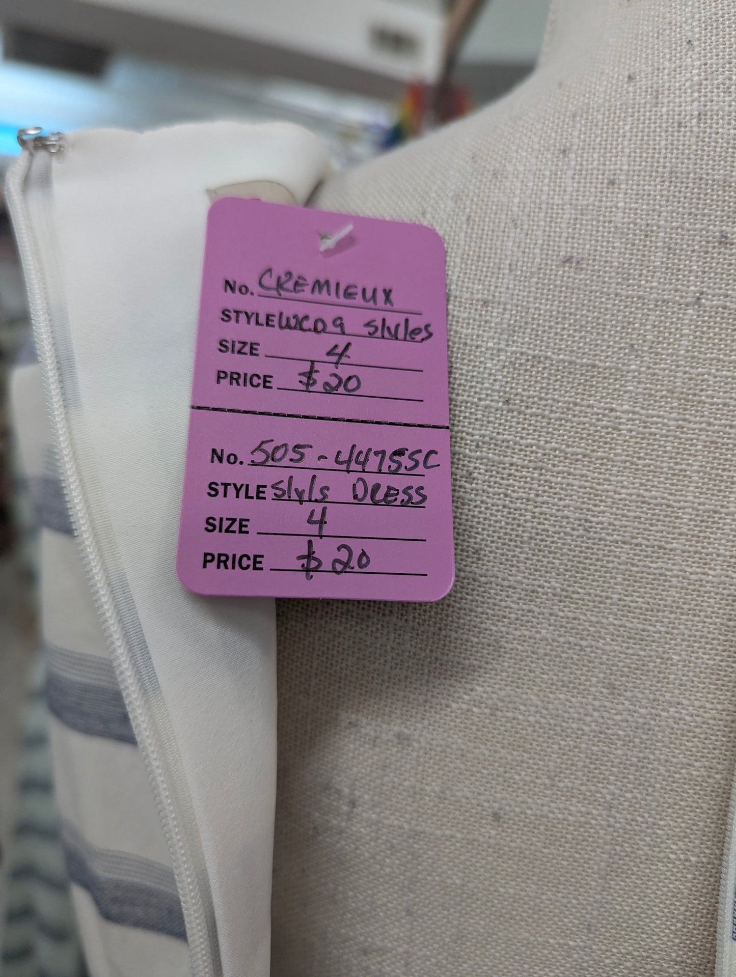 CREMIEUX Brand Women's Dress in 4