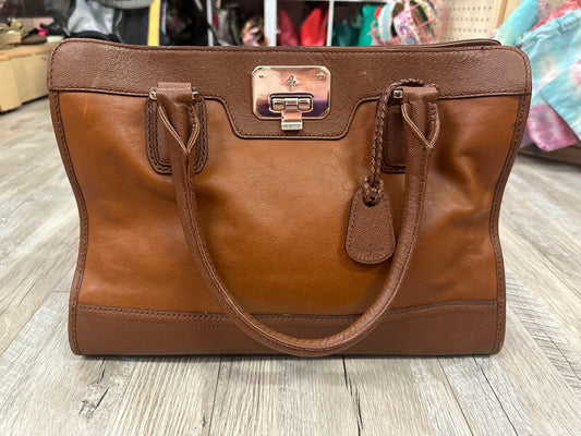 Vintage Cole Haan Brown Leather Handbag