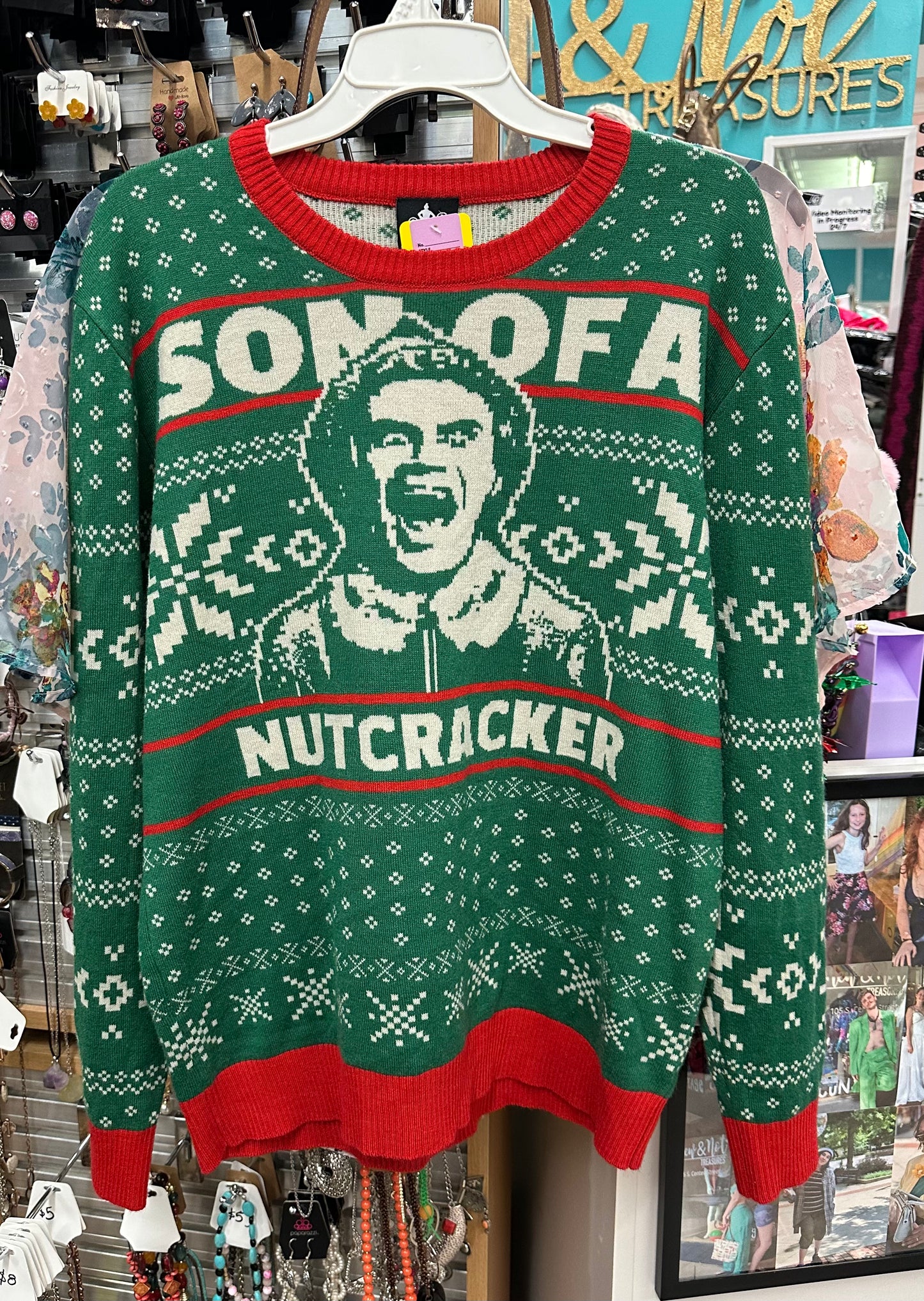 Elf Christmas Sweater in L